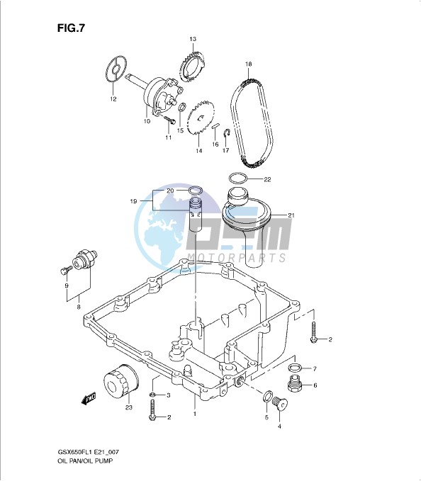 OIL PAN - OIL PUMP