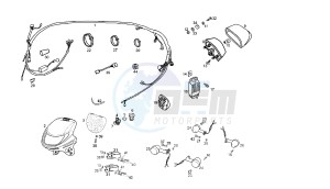 SENDA R X-RACE - 50 CC VTHSR1D1A EU2 drawing WIRING HARNESS, MY07