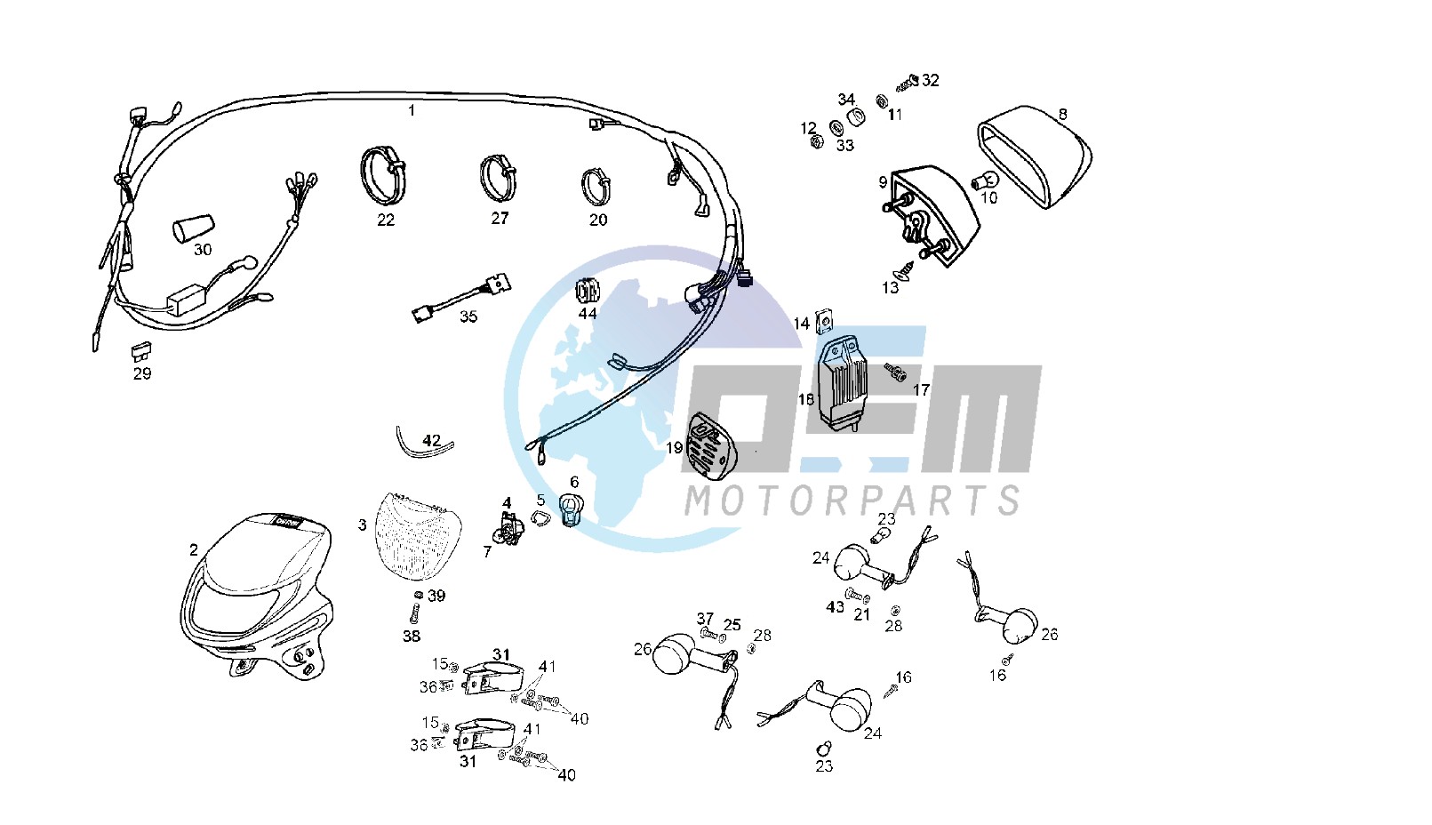 WIRING HARNESS, MY07