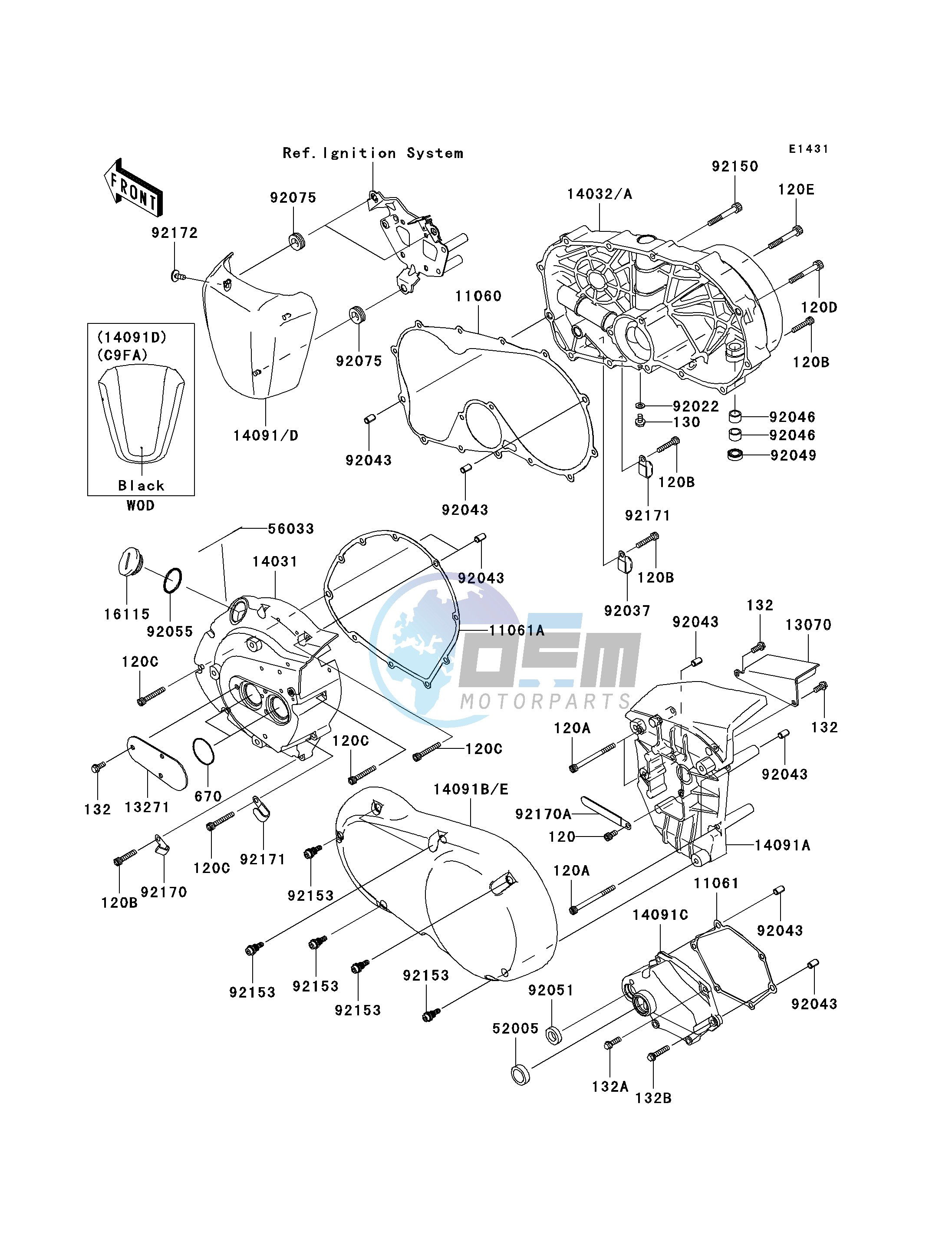 ENGINE COVER-- S- -