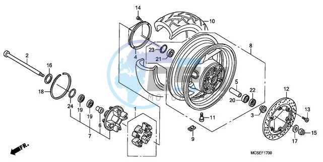 REAR WHEEL