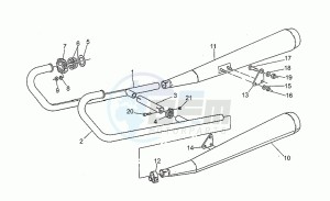 SP 750 drawing Exhaust unit