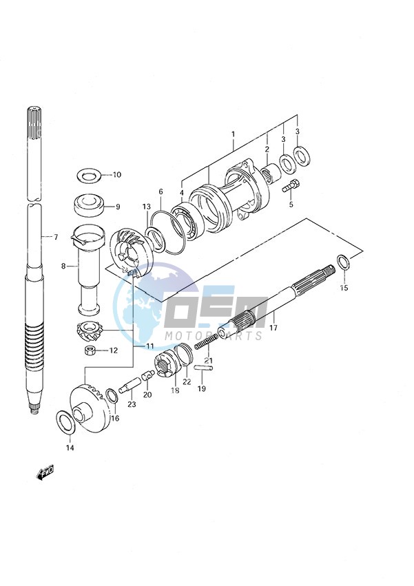 Transmission S/N 510001 to 510465