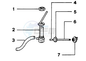 FL2 HP 50 drawing Fuel cock