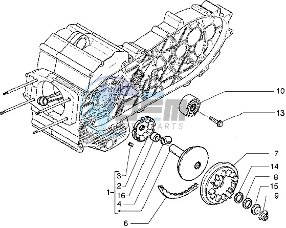 Driving pulley