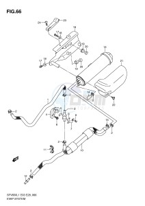 SFV650 (E3-E28) Gladius drawing EVAP SYSTEM (SFV650L1 E33)