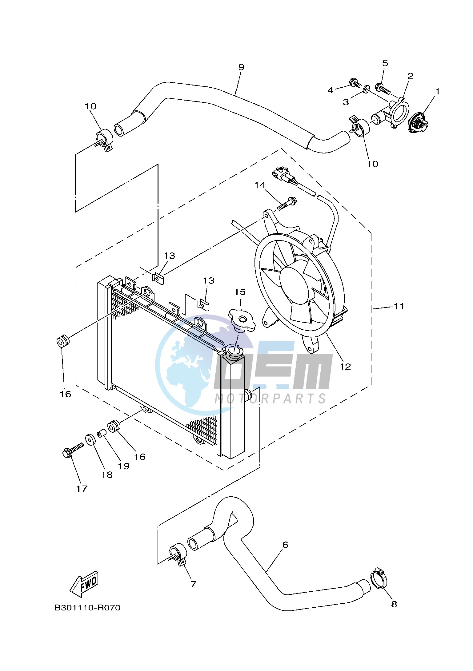 RADIATOR & HOSE