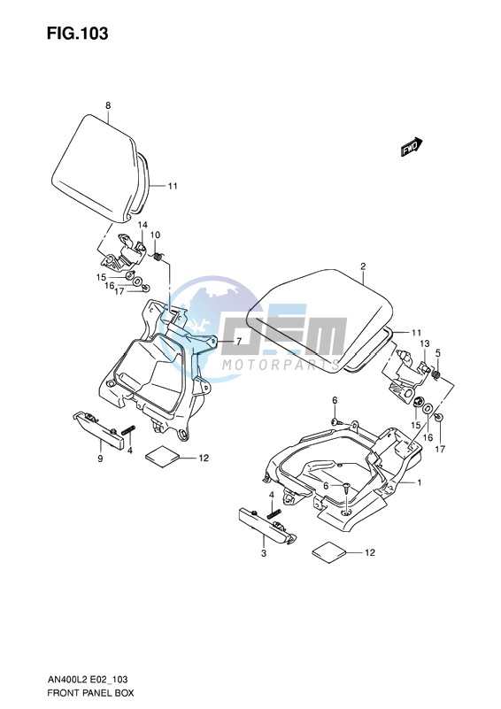 FRONT PANEL BOX