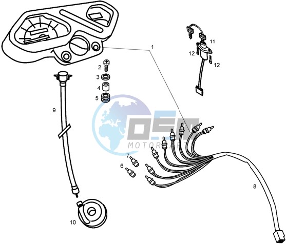 Speedometer and components