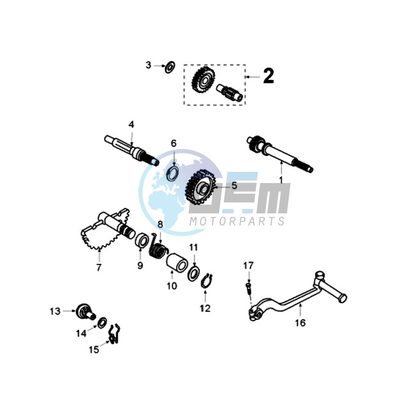 DRIVE SHAFTS / KICKSTARTER