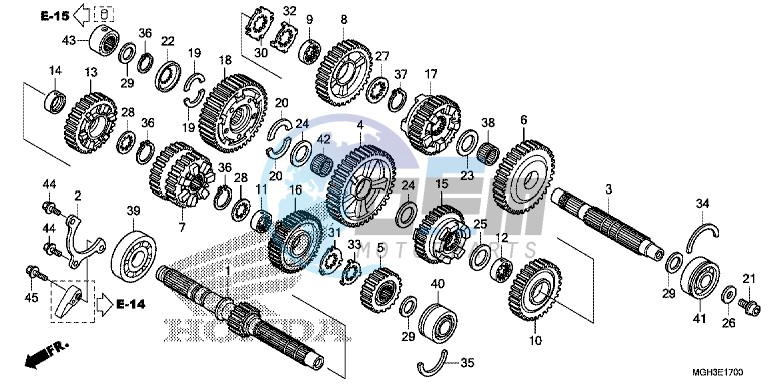 TRANSMISSION (VFR1200X)