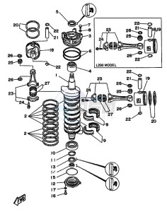 L150CETO drawing CRANKSHAFT--PISTON