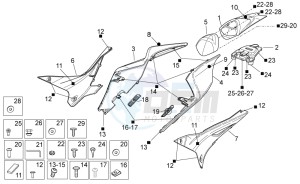 RSV 4 1000 APRC R drawing Rear body I