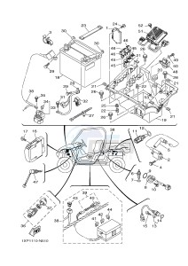 YXM700E YXM700PF VIKING EPS (1XPR) drawing ELECTRICAL 1