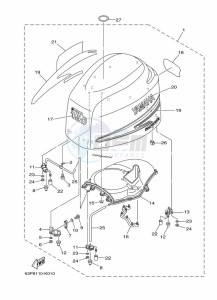 F150AETL drawing FAIRING-UPPER