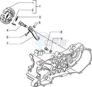 FREE FL 50 drawing Brake lever