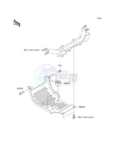 KLX 110 A (KLX110 MONSTER ENERGY) (A6F-A9FA) A9F drawing GUARD-- S- -