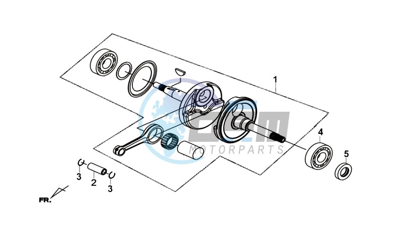 CRANKSHAFT  / PISTON / PISTON RING