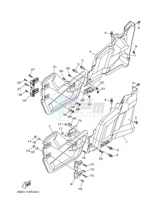 YXE700E YXE70WPXG WOLVERINE R-SPEC EPS (2MB3) drawing SIDE COVER