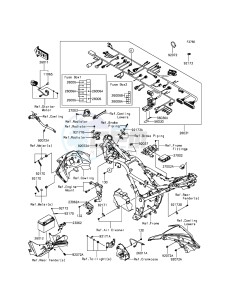 NINJA 300 ABS EX300BGF XX (EU ME A(FRICA) drawing Chassis Electrical Equipment