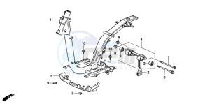 SGX50S drawing FRAME BODY