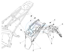 SMT 50 E4 (EMEA) drawing Rear mudguard