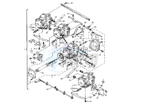 XJ N 600 drawing CARBURETOR