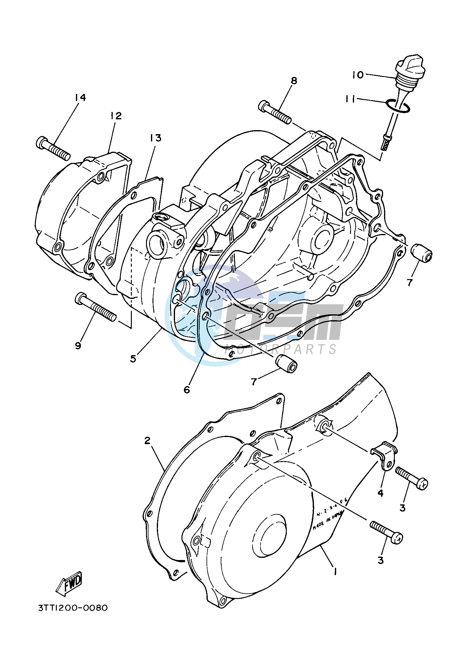 CRANKCASE COVER 1