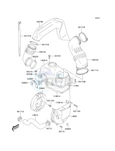 KSF 50 A [KFX50] (A1-A3) [KFX50] drawing COOLING