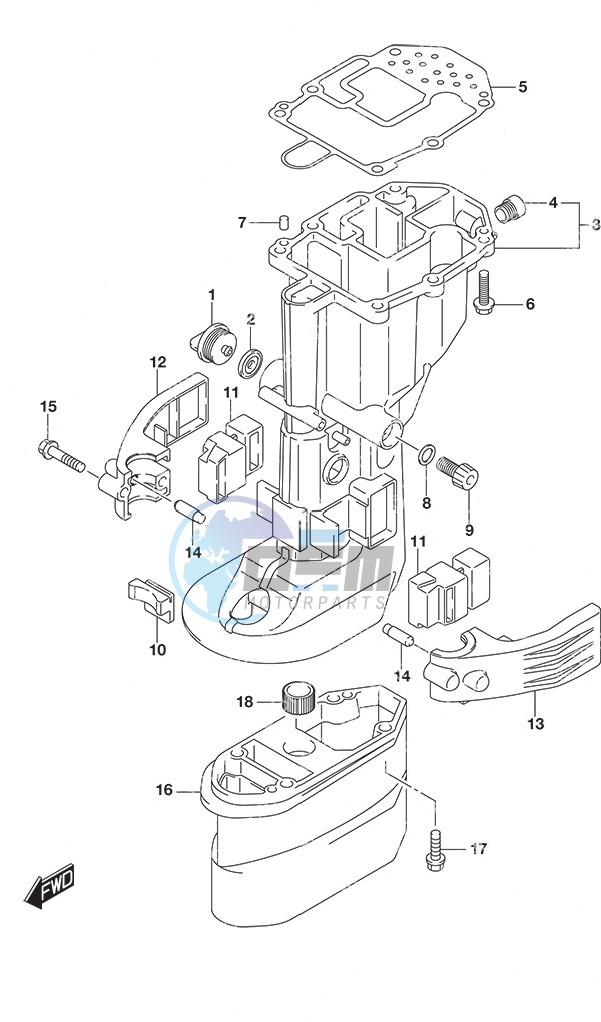 Drive Shaft Housing