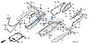 FES125AB S Wing E drawing FLOOR PANEL/ CENTER COVER