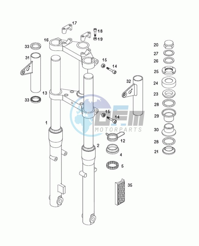 Front forks