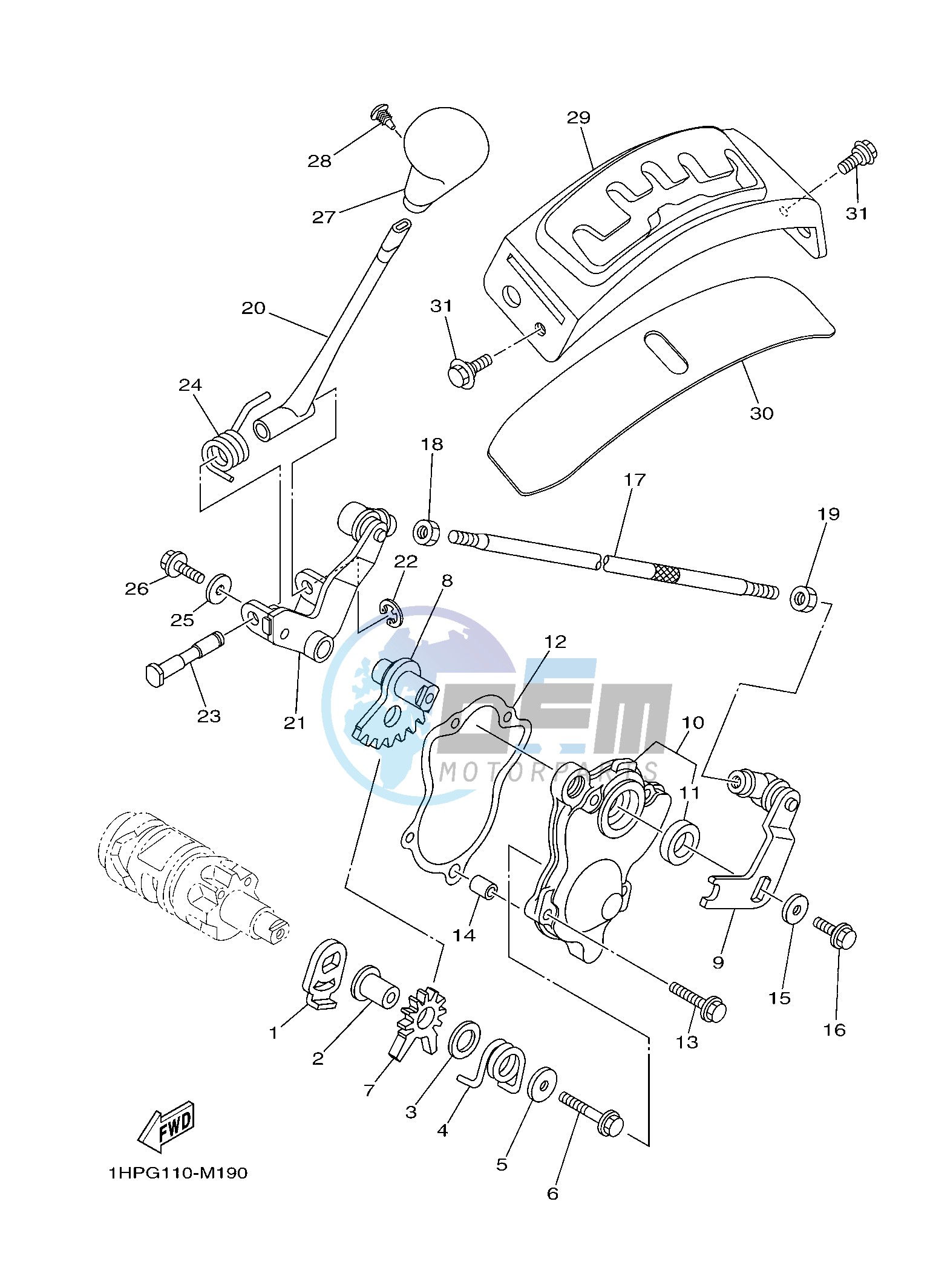 SHIFT SHAFT