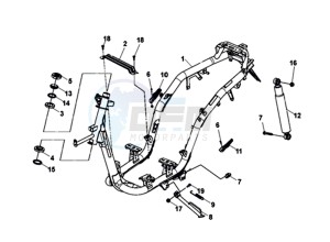 MIO 50I 25KMH (L8) NL EURO4 drawing FRAME