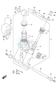 DF 150 drawing Trim Cylinder