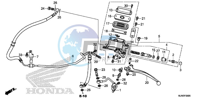 CLUTCH MASTER CYLINDER