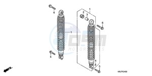 FES150A9 Europe Direct - (ED / ABS) drawing REAR CUSHION