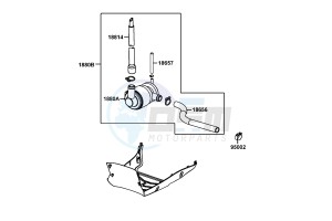 AGILITY CARRY 50cc drawing Air Cleaner Two