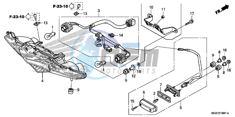 REAR COMBINATION LIGHT ( 2)