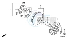 FES1259 France - (F / CMF 2F) drawing DRIVE FACE