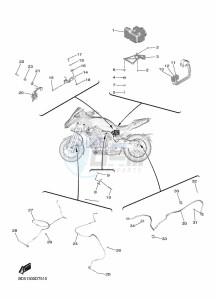 NIKEN MXT850 (BD5F) drawing ELECTRICAL 3