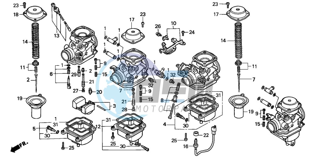 CARBURETOR (COMPONENT PARTS)