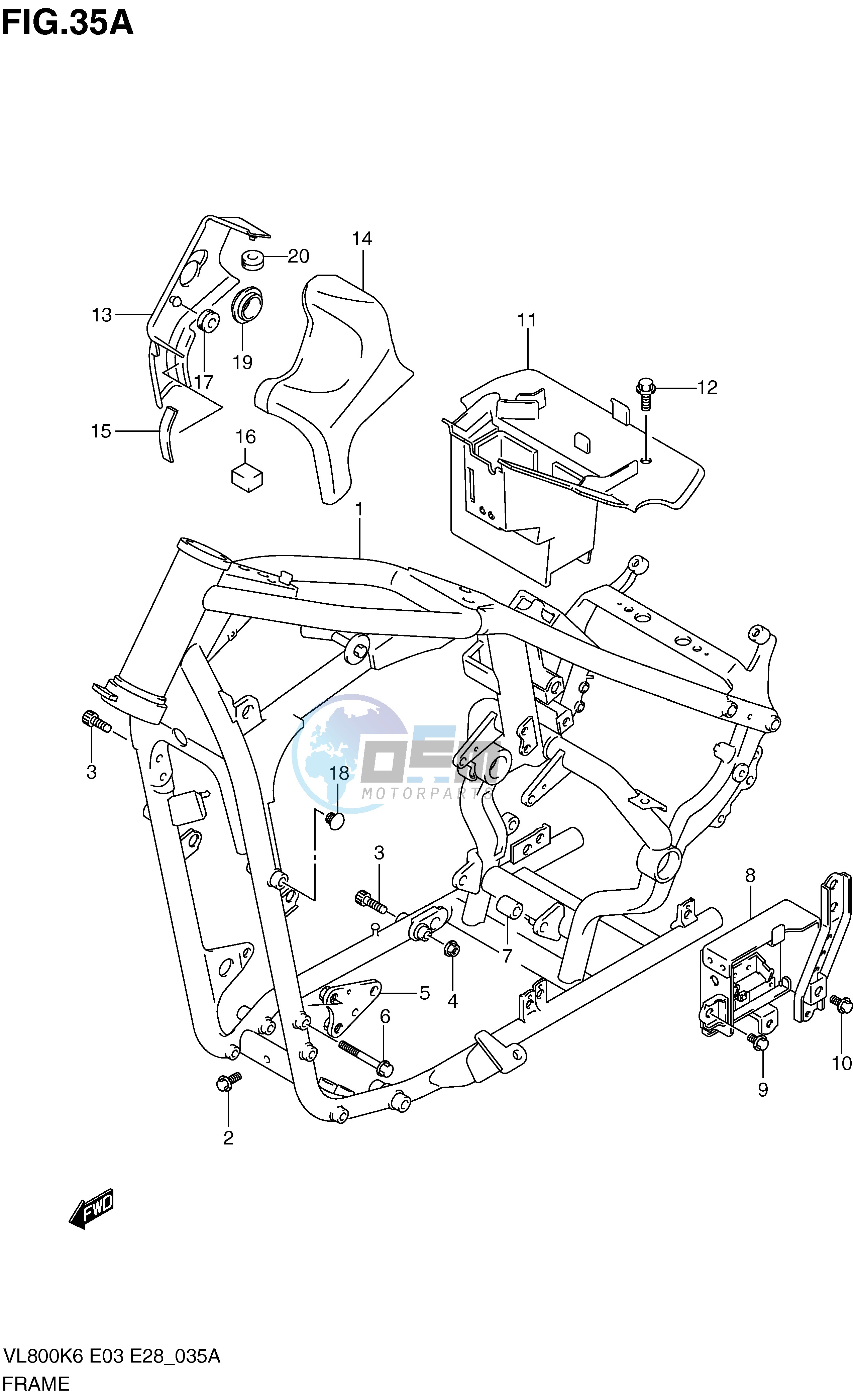 FRAME (MODEL K9 L0)