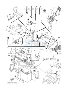 MWS150 MWS150-A TRICITY 155 (BB89) drawing ELECTRICAL 1