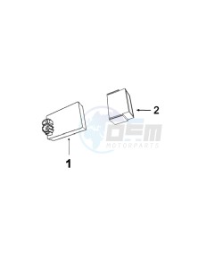 DJANGO 125 ALLURE drawing ELECTRONIC PART