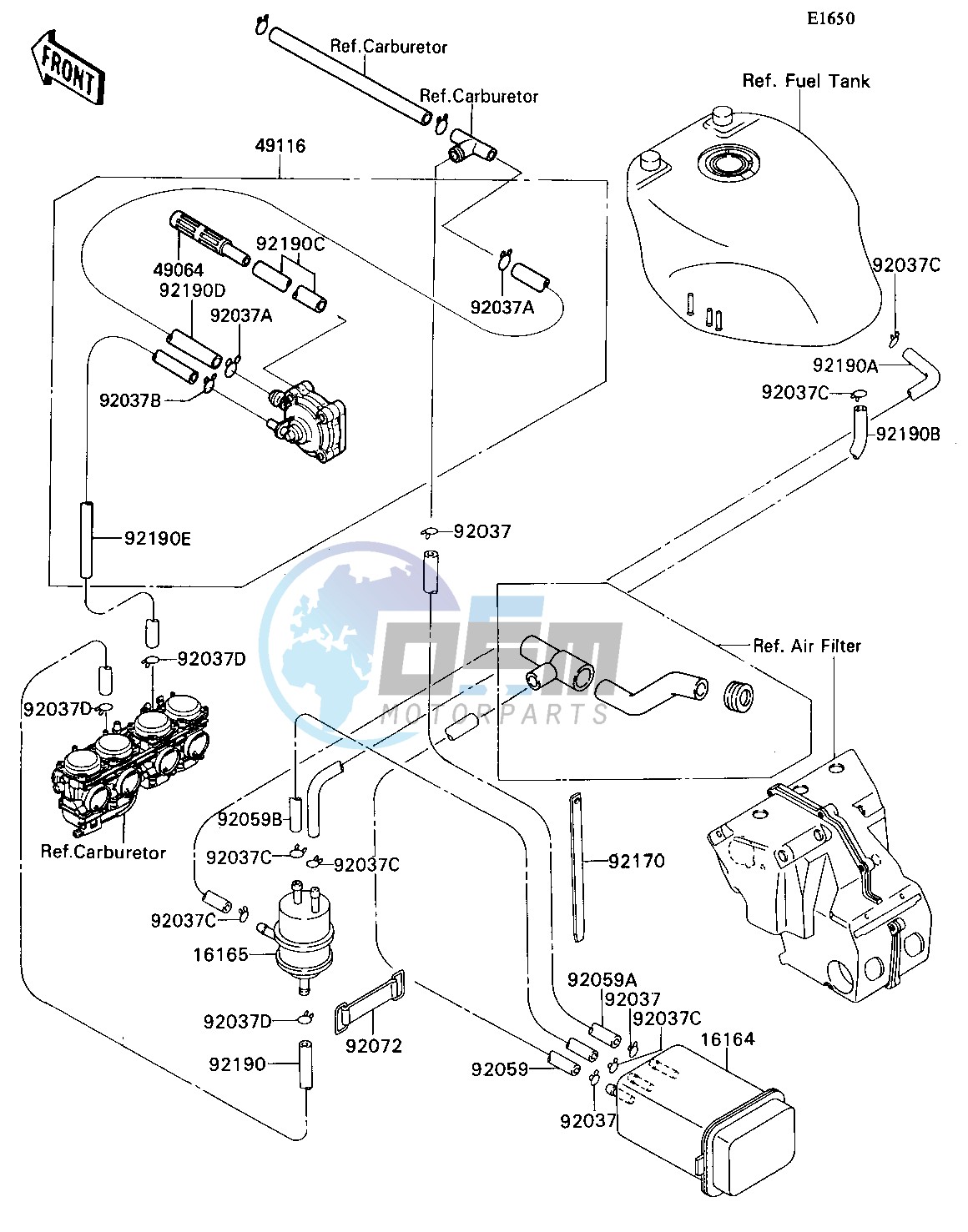 FUEL EVAPORATIVE SYSTEM