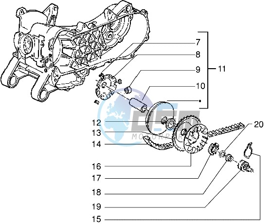 Driving pulley