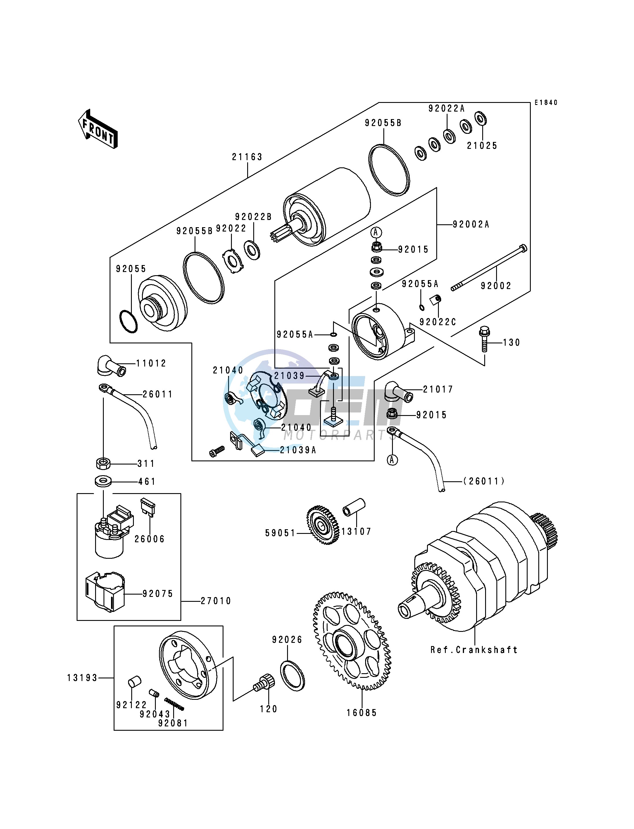 STARTER MOTOR