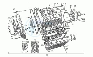 850 T5 Polizia Polizia drawing Crankcase