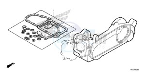 SH125ADD SH125i UK - (E) drawing GASKET KIT B